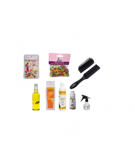 Children's lot - oil bath and hairdressing treatment
